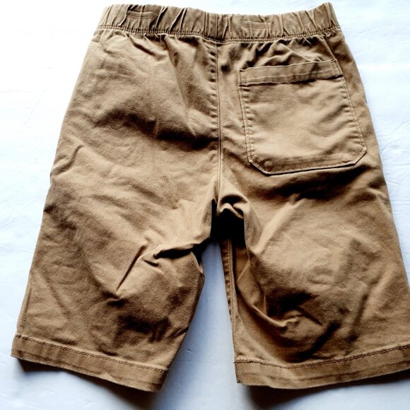 Old Navy Boys Shorts Khaki Pull On Elastic Waist Large 10-12 - Picture 5 of 7